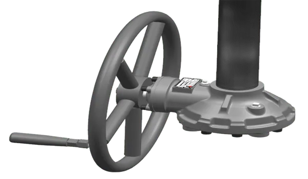 Non Rising Valve Gearbox