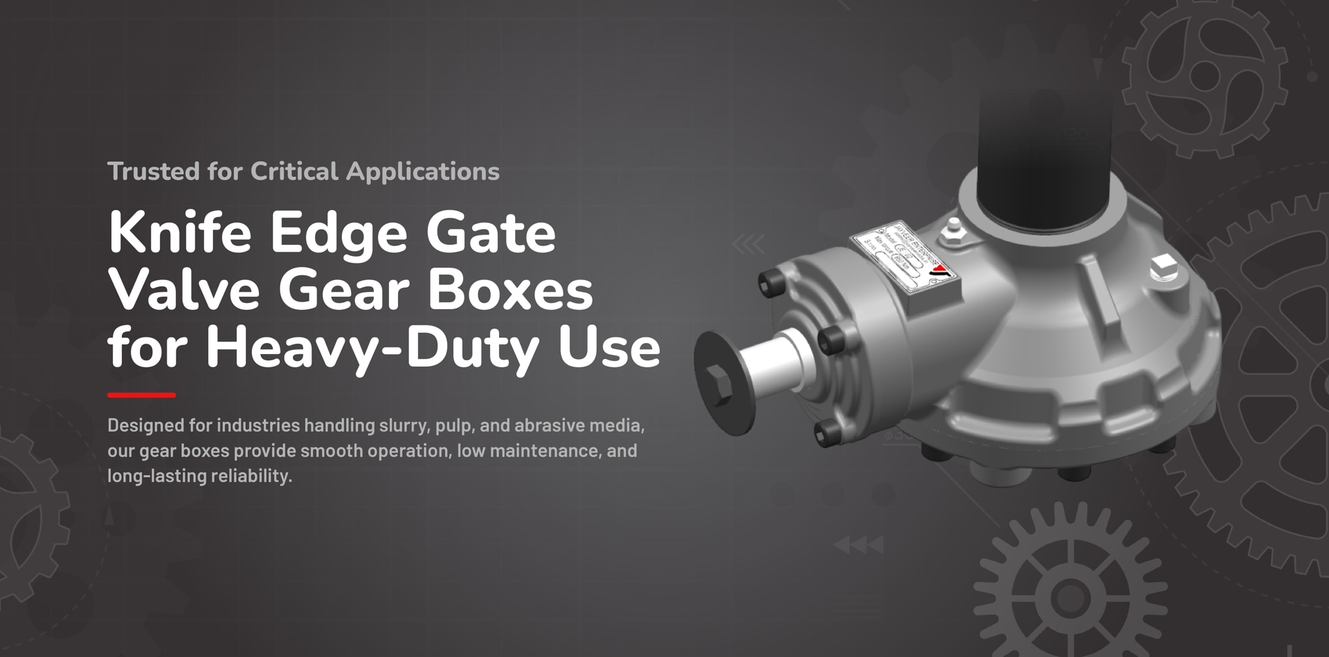 Valve Gearbox Manufacturers