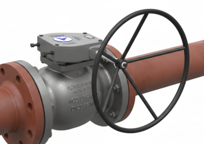 Butterfly Valve Gearbox for High-Flow